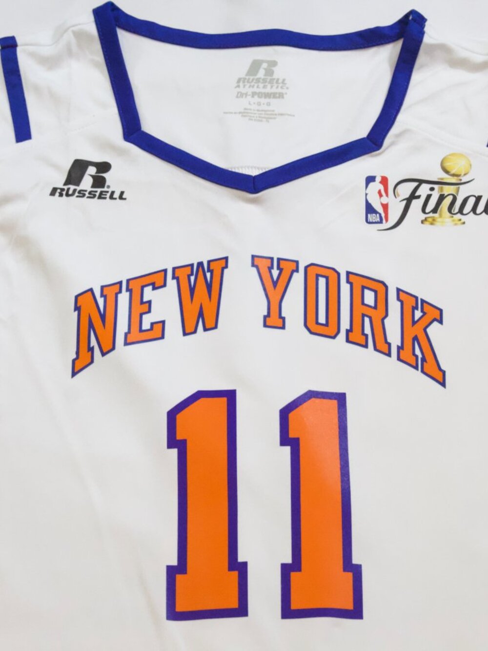 NEW Men's Knicks Jalen Brunson Blue NBA Finals Jersey Size Large - Picture 2 of 7